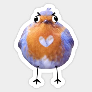 Thicc bird Sticker